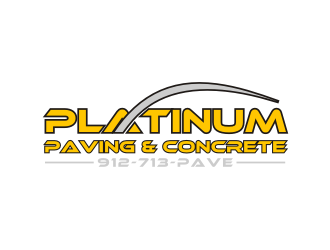 Platinum Paving & Concrete  logo design by Franky.