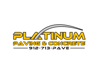 Platinum Paving & Concrete  logo design by Franky.