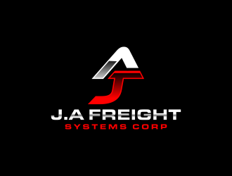 J.A Freight Systems Corp logo design by FriZign
