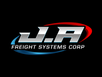 J.A Freight Systems Corp logo design by kunejo