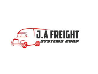 J.A Freight Systems Corp logo design by Ultimatum