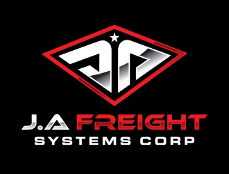 J.A Freight Systems Corp logo design by Eliben
