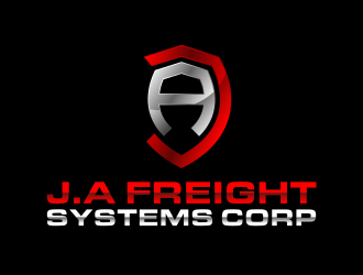 J.A Freight Systems Corp logo design by Dakon