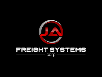 J.A Freight Systems Corp logo design by amazing