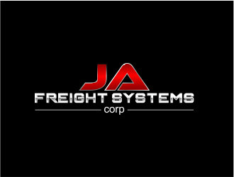 J.A Freight Systems Corp logo design by amazing