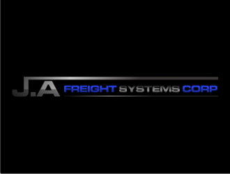 J.A Freight Systems Corp logo design by sheilavalencia