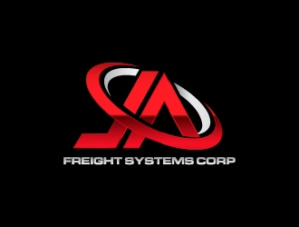 J.A Freight Systems Corp logo design by usef44