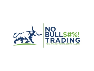 No Bull$#%! Trading  logo design by Erasedink