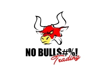 No Bull$#%! Trading  logo design by naldart
