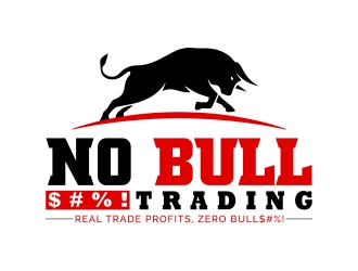 No Bull$#%! Trading  logo design by fawadyk