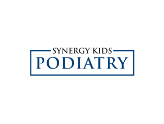 Synergy Kids Podiatry logo design by mbamboex