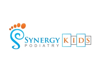 Synergy Kids Podiatry logo design by shernievz