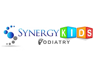 Synergy Kids Podiatry logo design by megalogos