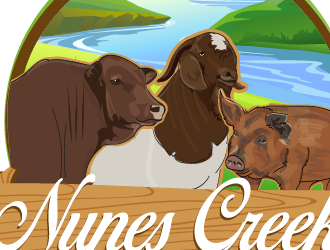 Nunes Creek Ranch logo design by prodesign