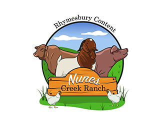 Nunes Creek Ranch logo design by Stu Delos Santos (Stu DS Films)