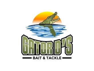 Gator D’s Bait & Tackle logo design by naldart