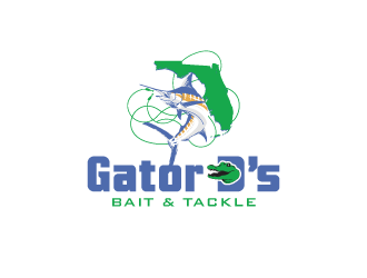 Gator D’s Bait & Tackle logo design by yurie