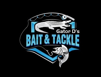Gator D’s Bait & Tackle logo design by Suvendu