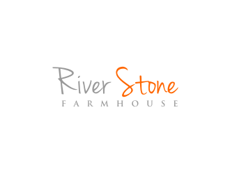 River Stone Farmhouse logo design by bricton