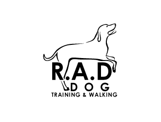 R.A.D. dog logo design by uttam