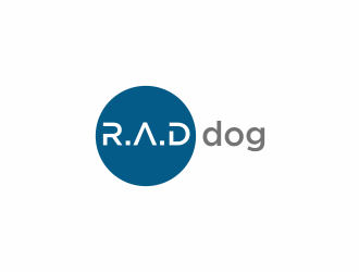 R.A.D. dog logo design by afra_art