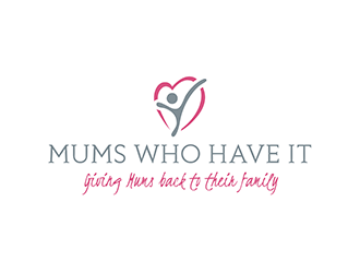 Mums who have it all with tag line Giving Mums back to their family logo design by wonderland