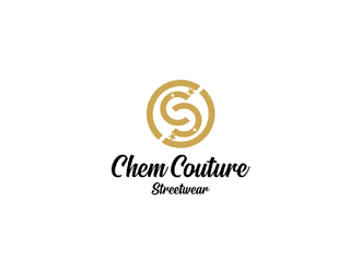 Chem Couture Streetwear logo design by ndaru
