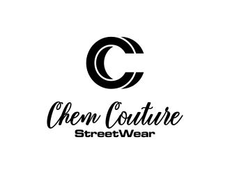 Chem Couture Streetwear logo design by bluevirusee