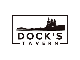 Docks Tavern logo design by jaize