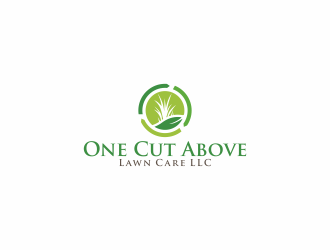 One Cut Above Lawn Care LLC logo design by luckyprasetyo
