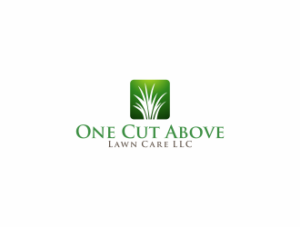 One Cut Above Lawn Care LLC logo design by luckyprasetyo