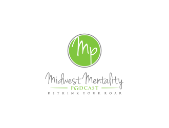 Midwest Mentality Podcast logo design by ammad