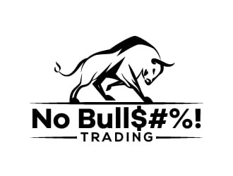 No Bull$#%! Trading  logo design by karjen