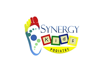 Synergy Kids Podiatry logo design by Cire