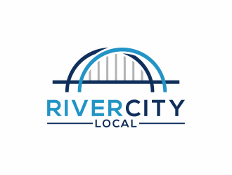 River City Local logo design by ubai popi