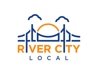River City Local logo design by mikael