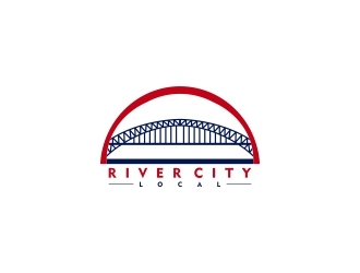 River City Local logo design by asukuiki