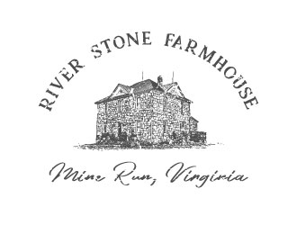 River Stone Farmhouse logo design by AYATA