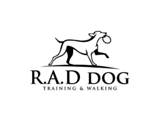 R.A.D. dog logo design by shere
