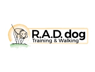 R.A.D. dog logo design by shere