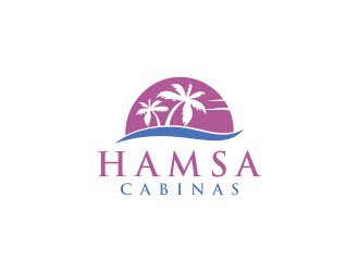 Hamsa Cabinas  logo design by kaylee