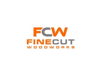 FineCut Woodworks  logo design by bricton
