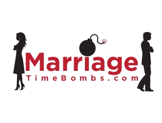 Marriage Time Bombs logo design by heba