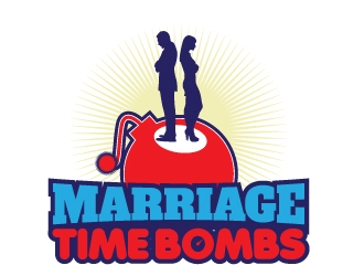 Marriage Time Bombs logo design by d1ckhauz