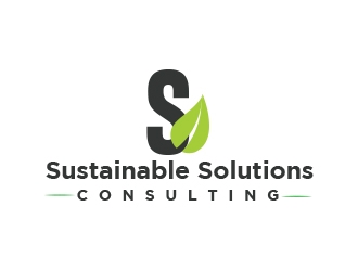 Sustainable Solutions Consulting logo design by heba