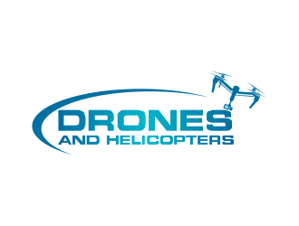 Drones and Helicopters logo design by Greenlight