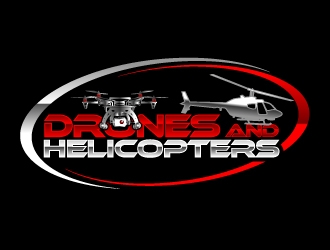 Drones and Helicopters logo design by aRBy