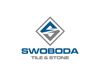 Swoboda Tile & Stone logo design by R-art