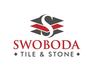 Swoboda Tile & Stone logo design by akilis13