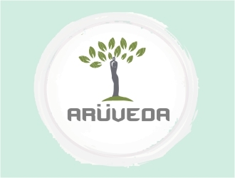 Arüveda logo design by RealTaj